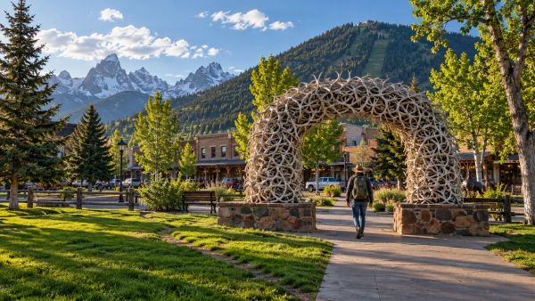 What sets apart Jackson from Jackson Hole in Wyoming?
